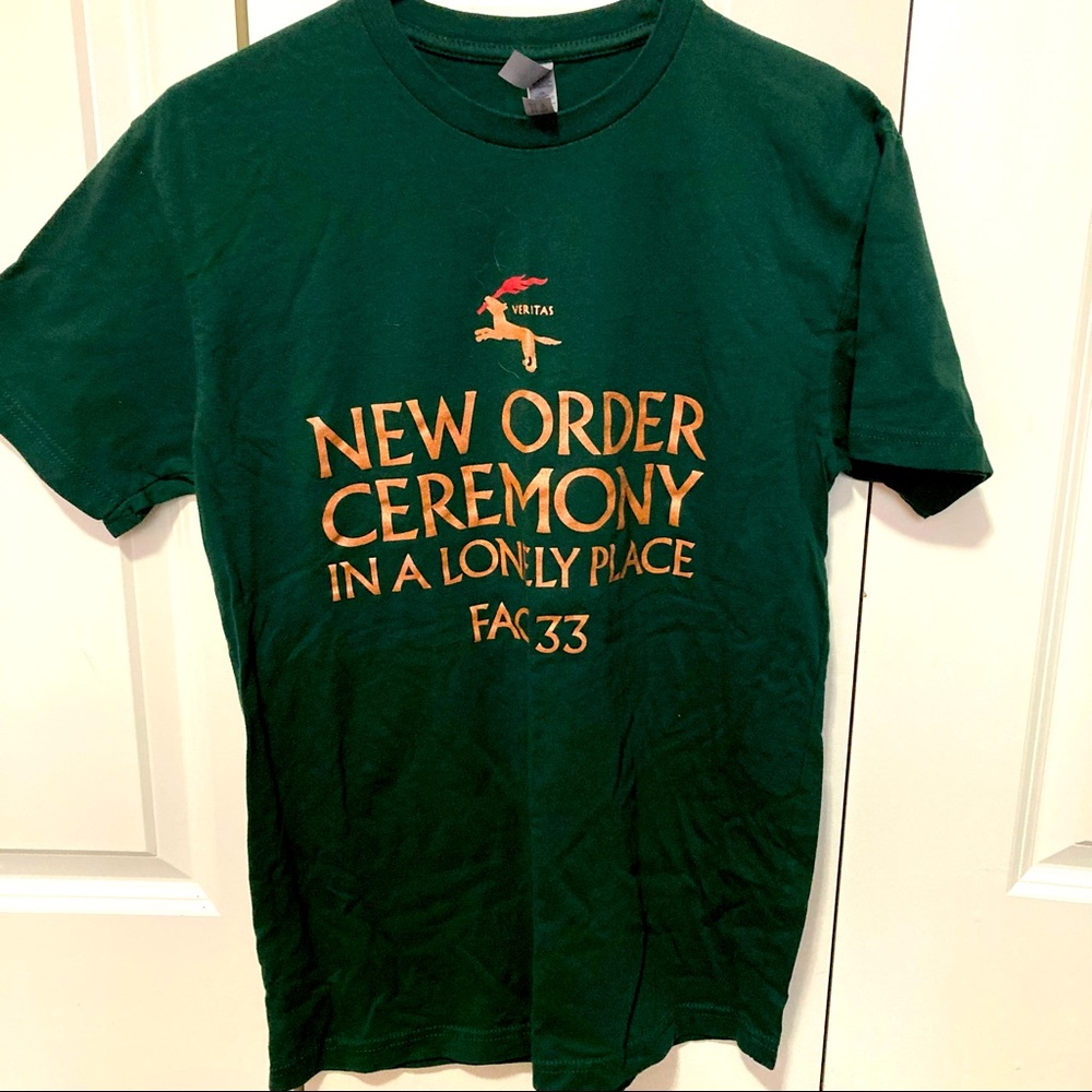 New Order band t-shirt size small goth punk